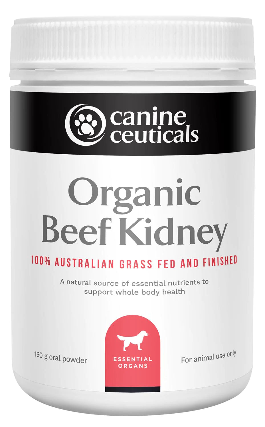 Canine Ceuticals- Organic Beef Kidney