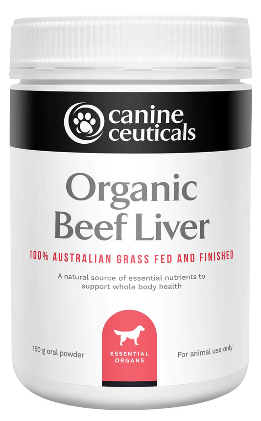 Canine Ceuticals- Organic Beef Liver