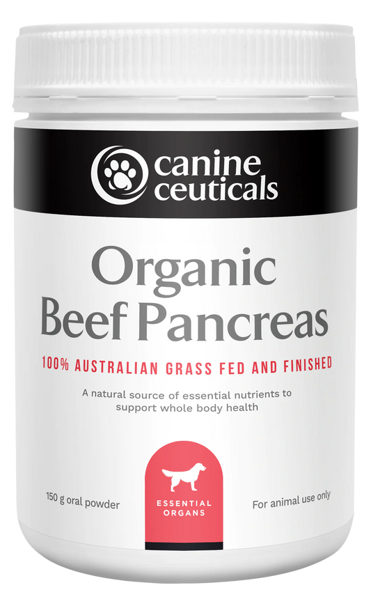 Canine Ceuticals- Organic Beef Pancreas