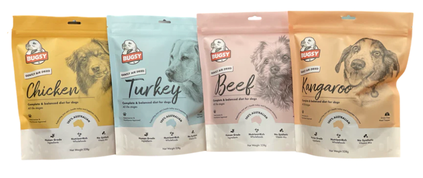 Bugsy- Air Dried Premium Food For Dogs