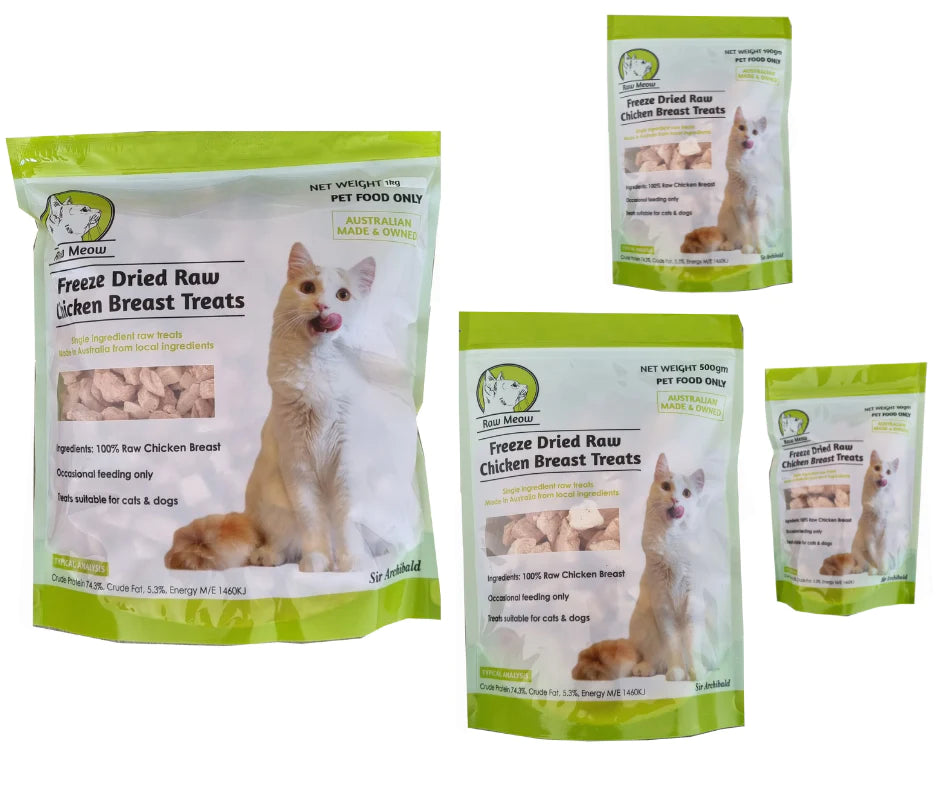 Raw Meow- Freeze Dried Chicken Breast