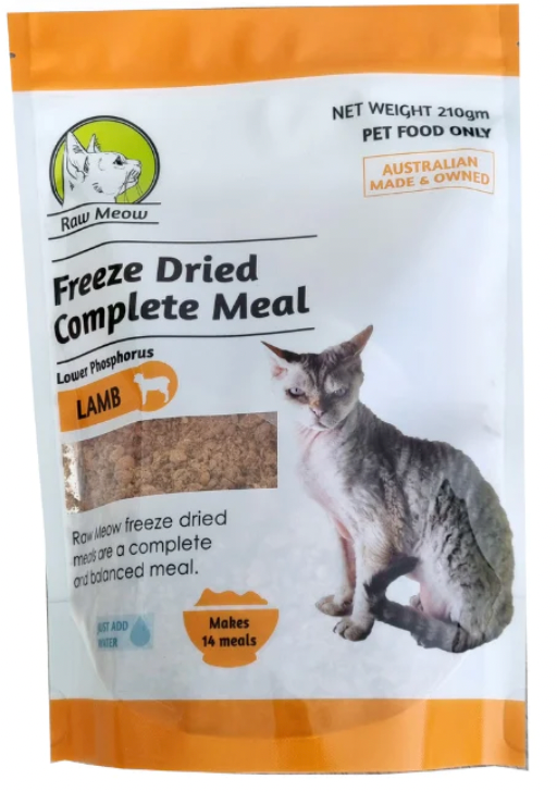 Raw Meow- Complete and Balanced Freeze Dried Meals