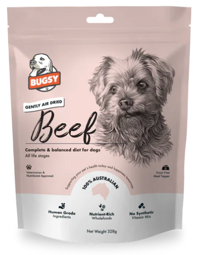 Bugsy- Air Dried Premium Food For Dogs